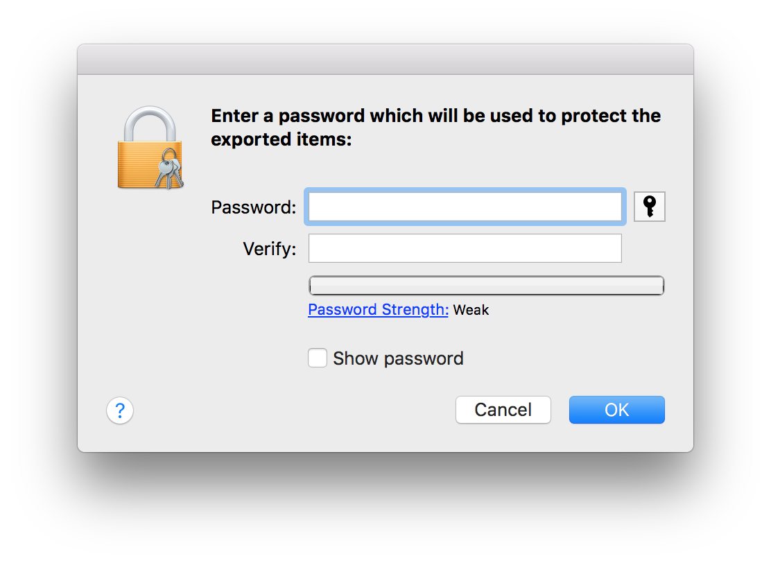 password