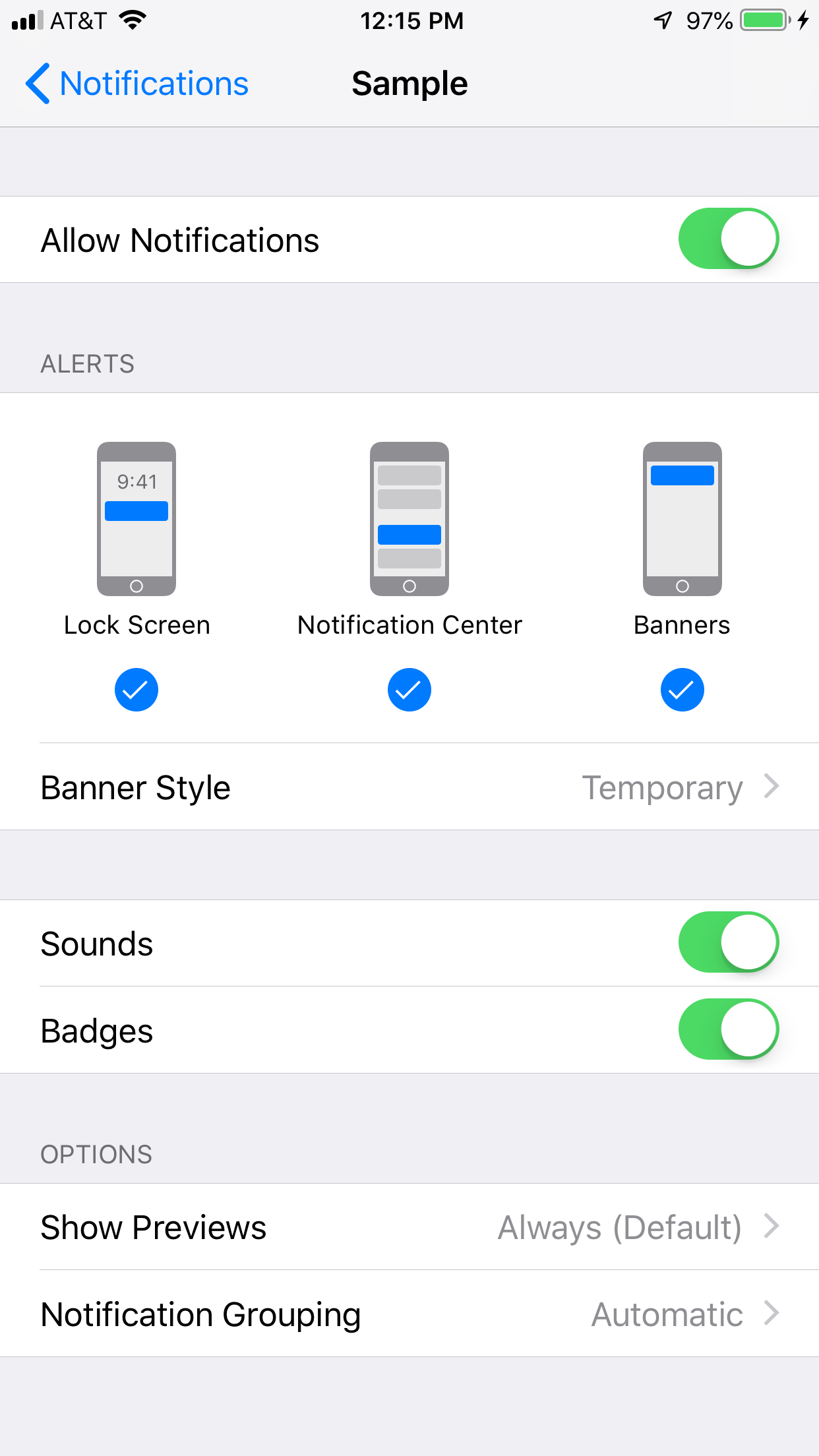 ios 12 prominent